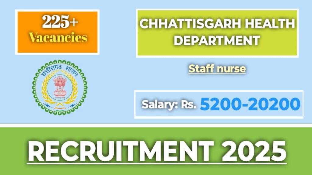 Cg Staff Nurse Recruitment